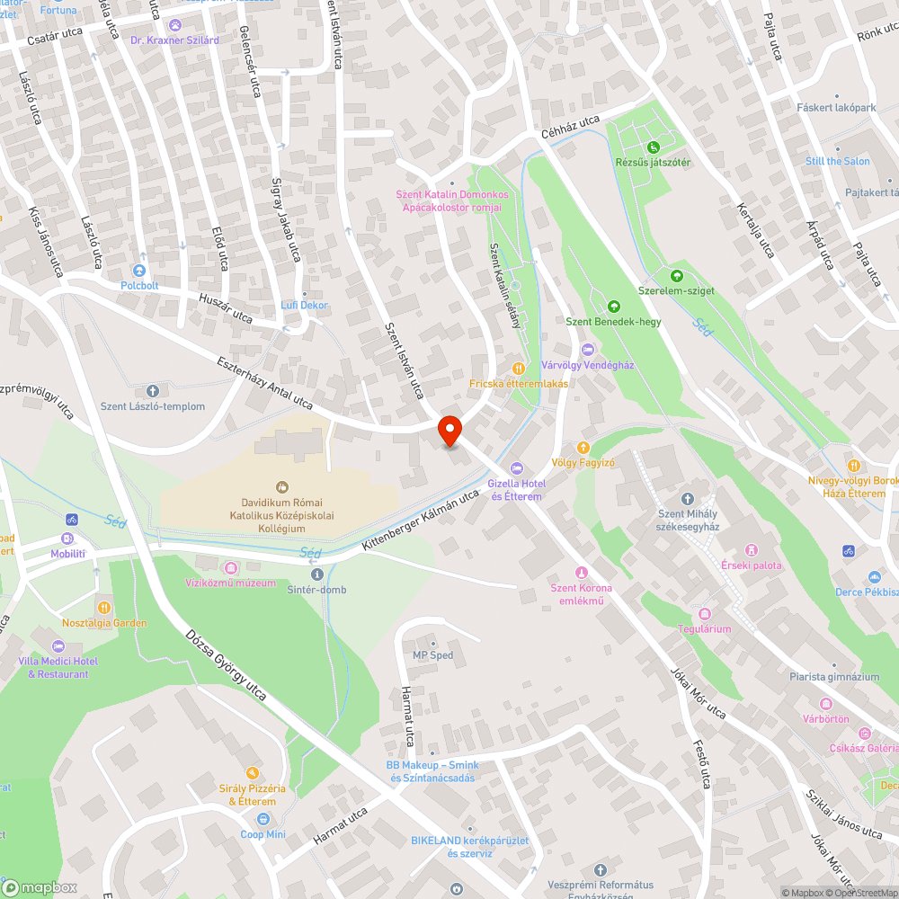 beszakadt járda, lyuk a járdán bejelentés helye