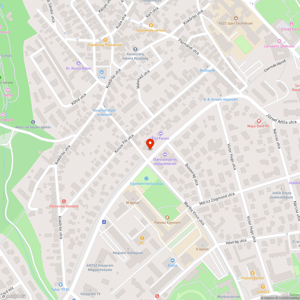 Repedezett fedél bejelentés helye