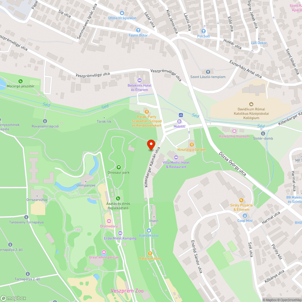 Bucka bejelentés helye