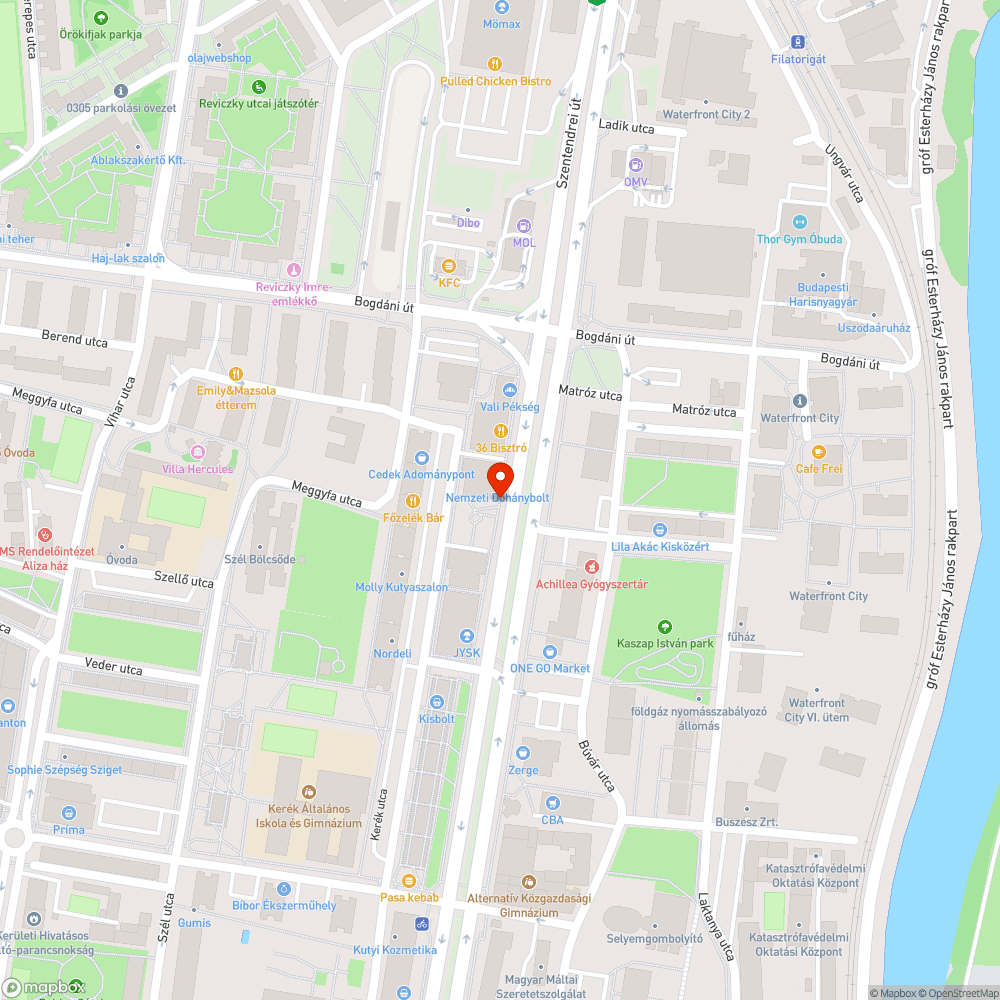 Graffitik bejelentés helye