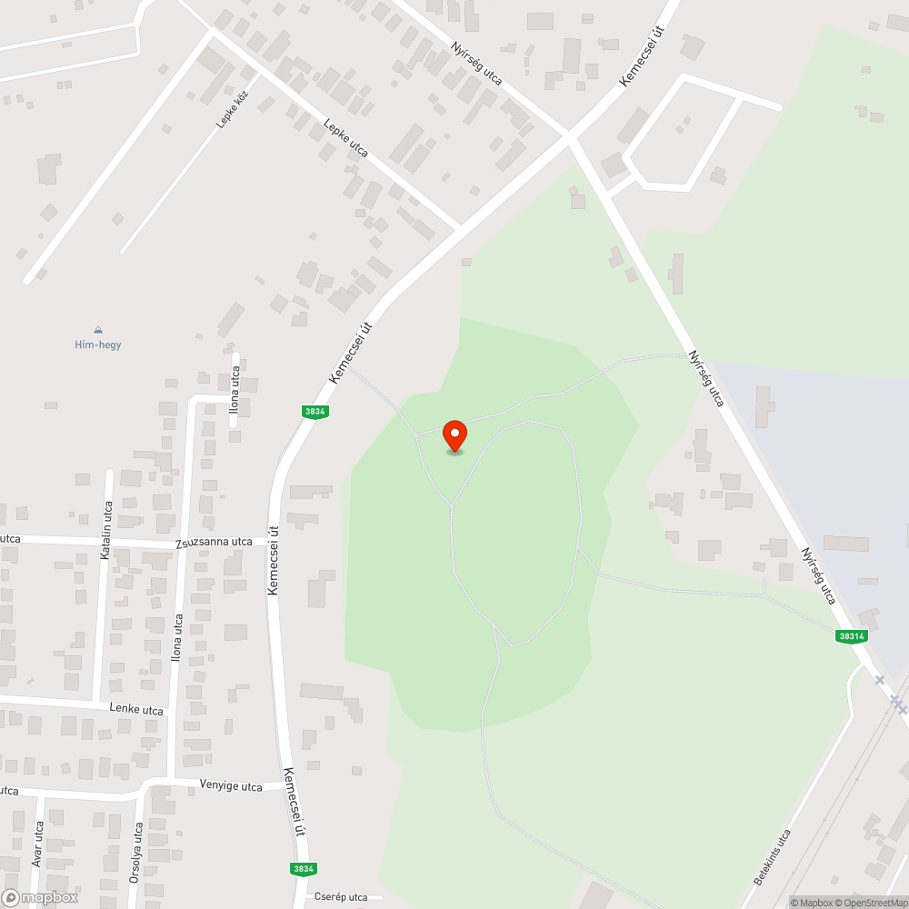 Illegálisan lerakott hulladék bejelentés helye