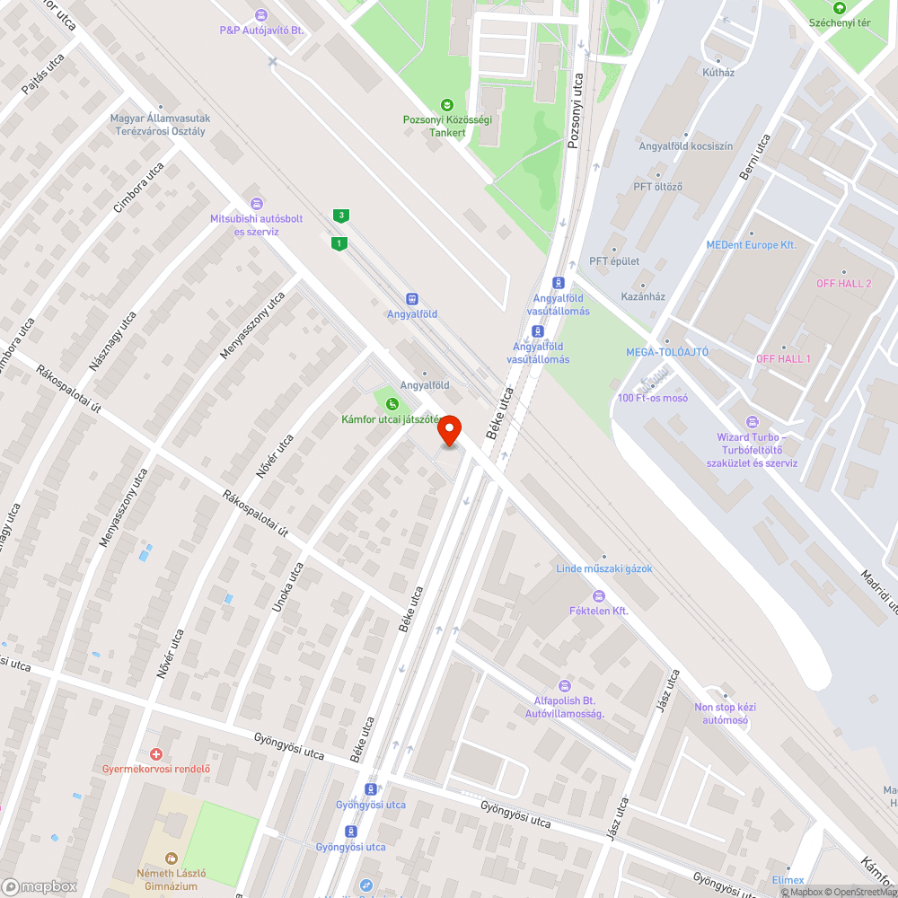 Illegális szemétlerakás Angyalföldön bejelentés helye