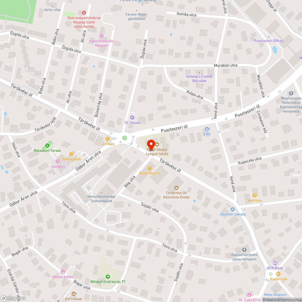 Morzsolódás bejelentés helye