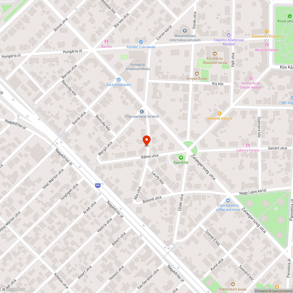 Elhagyott Audi bejelentés helye