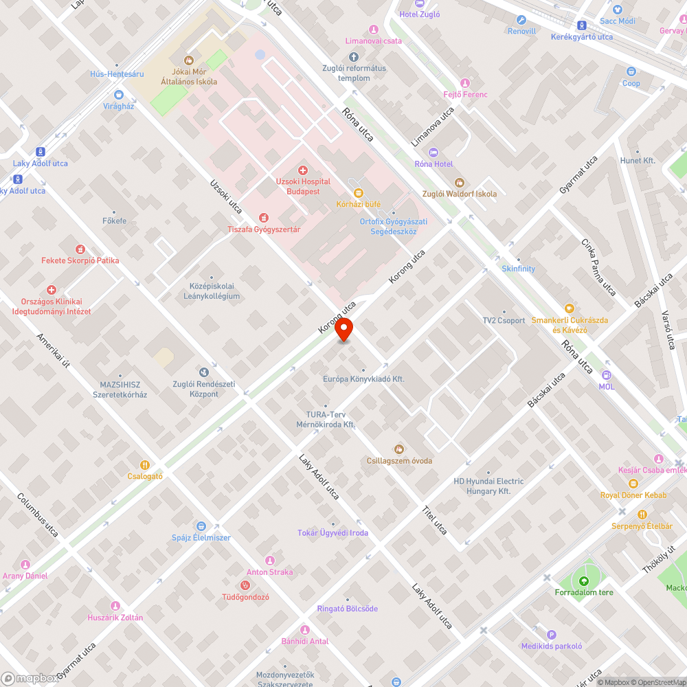 Elhagyott kuka bejelentés helye