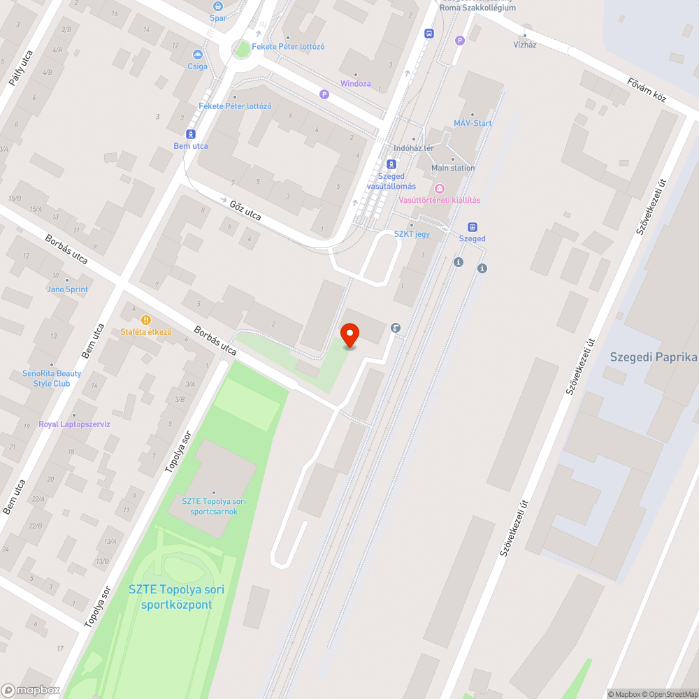 Szemetes, gazos terület bejelentés helye