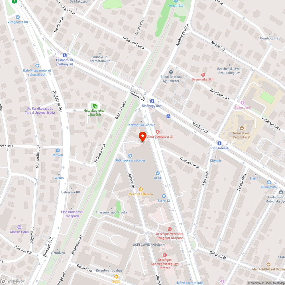 elhagyott autó bejelentés helye