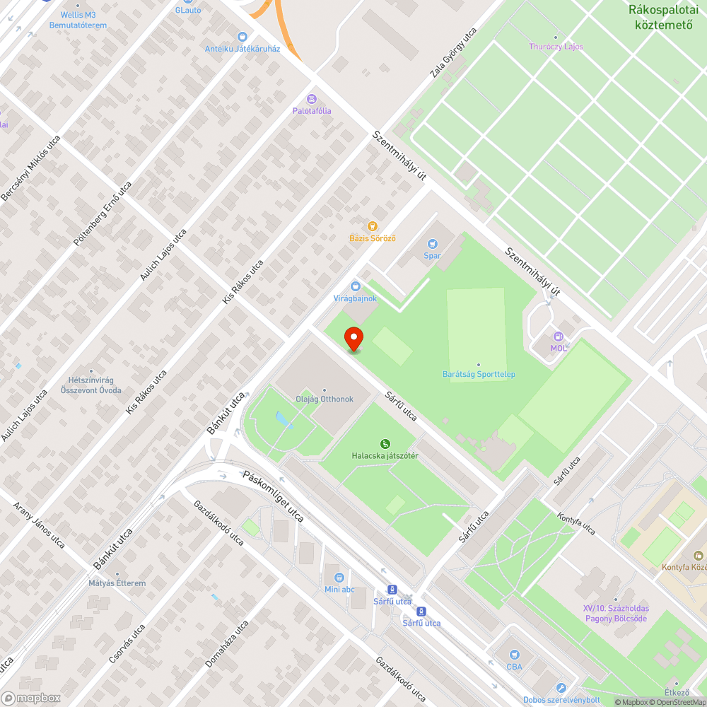 Elhagyott lejárt műszakis jármű foglalja a parkolóhelyet bejelentés helye