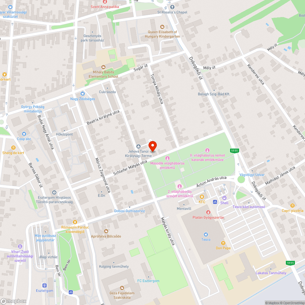 Park területén tömeges parkolás bejelentés helye