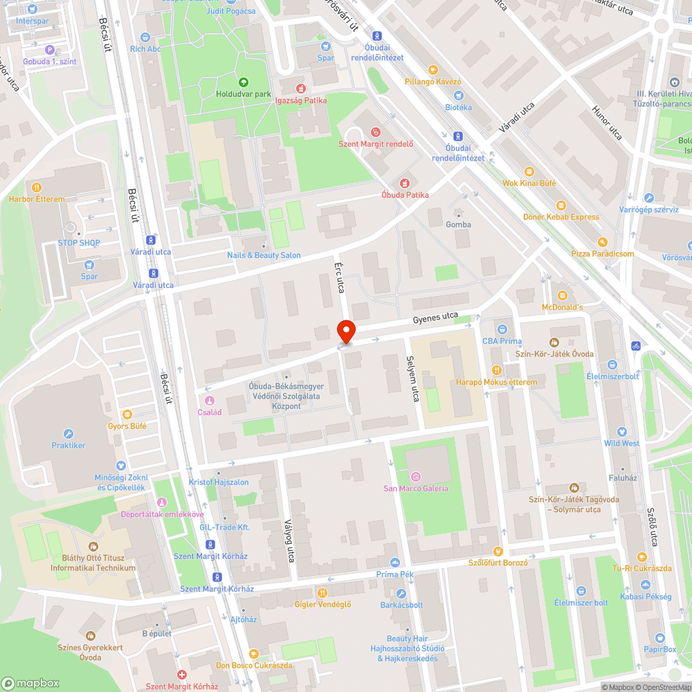 Hiányzó aknafedél bejelentés helye