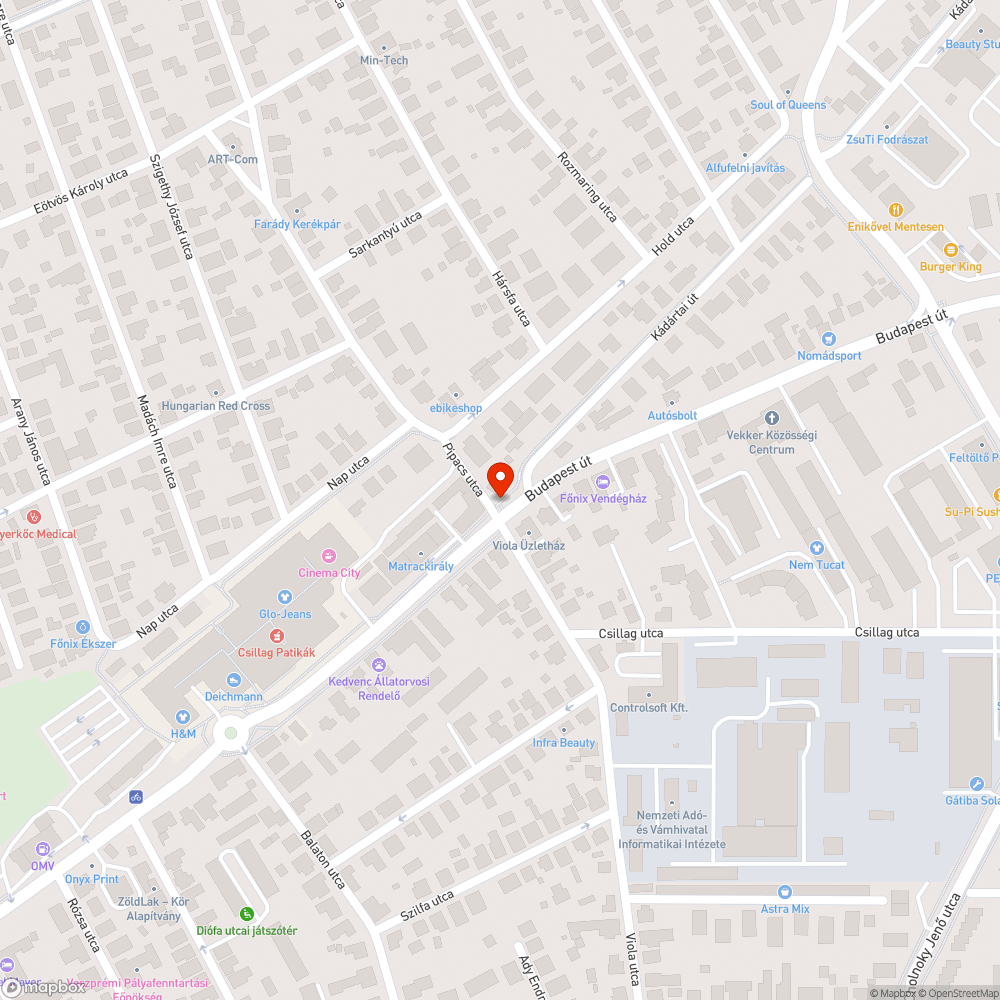 Leesett utcanévtábla bejelentés helye