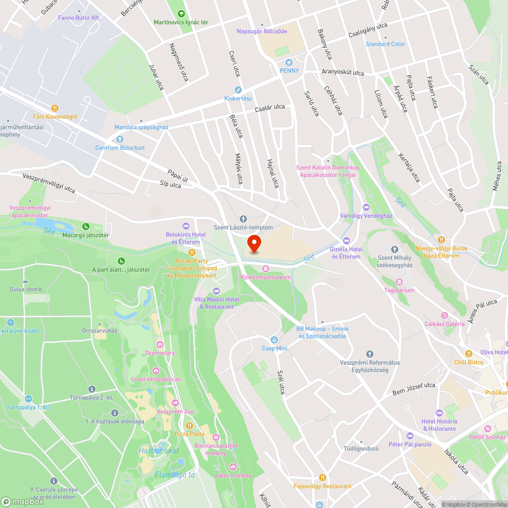 Törött padok bejelentés helye