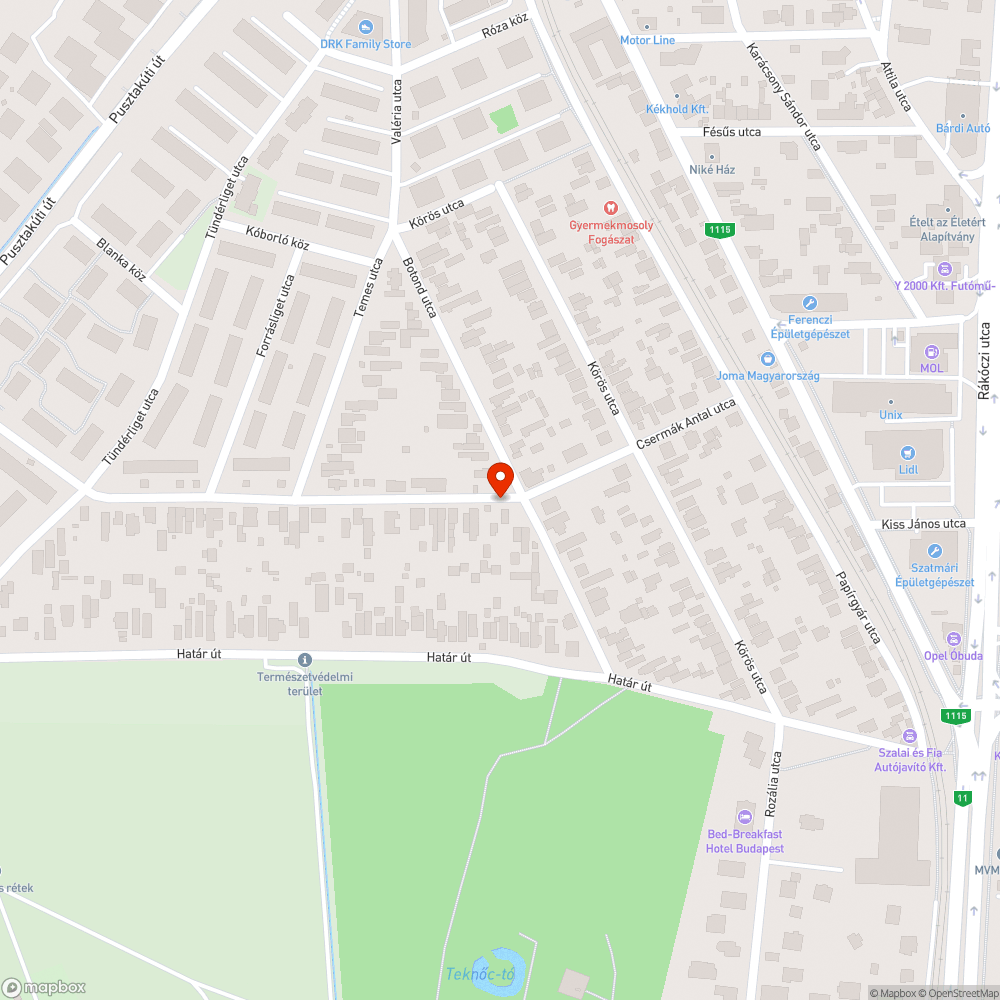 Hiányzó lámpa bejelentés helye