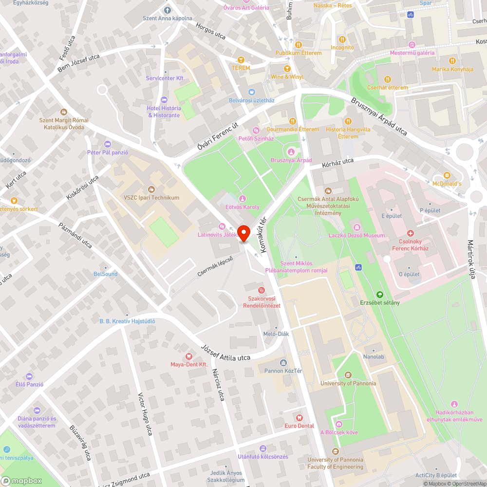 Kifakult bejelentés helye