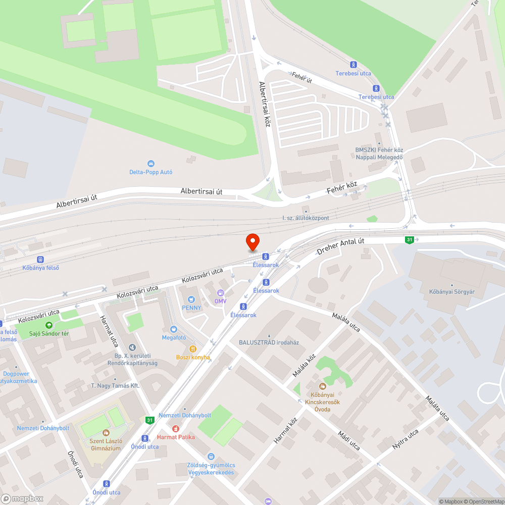 Kidőlt a MÁV Zrt. keritèse bejelentés helye