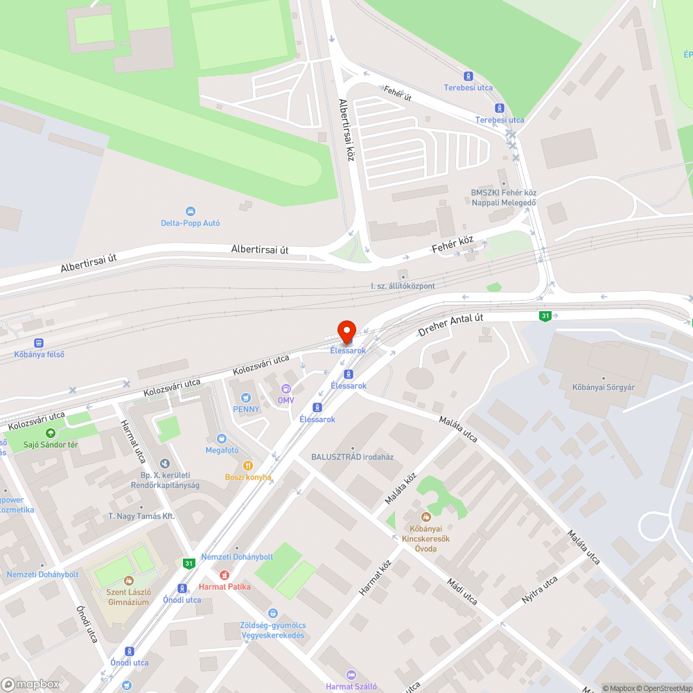 Graffitiktől elrondított elektromos szekrény bejelentés helye