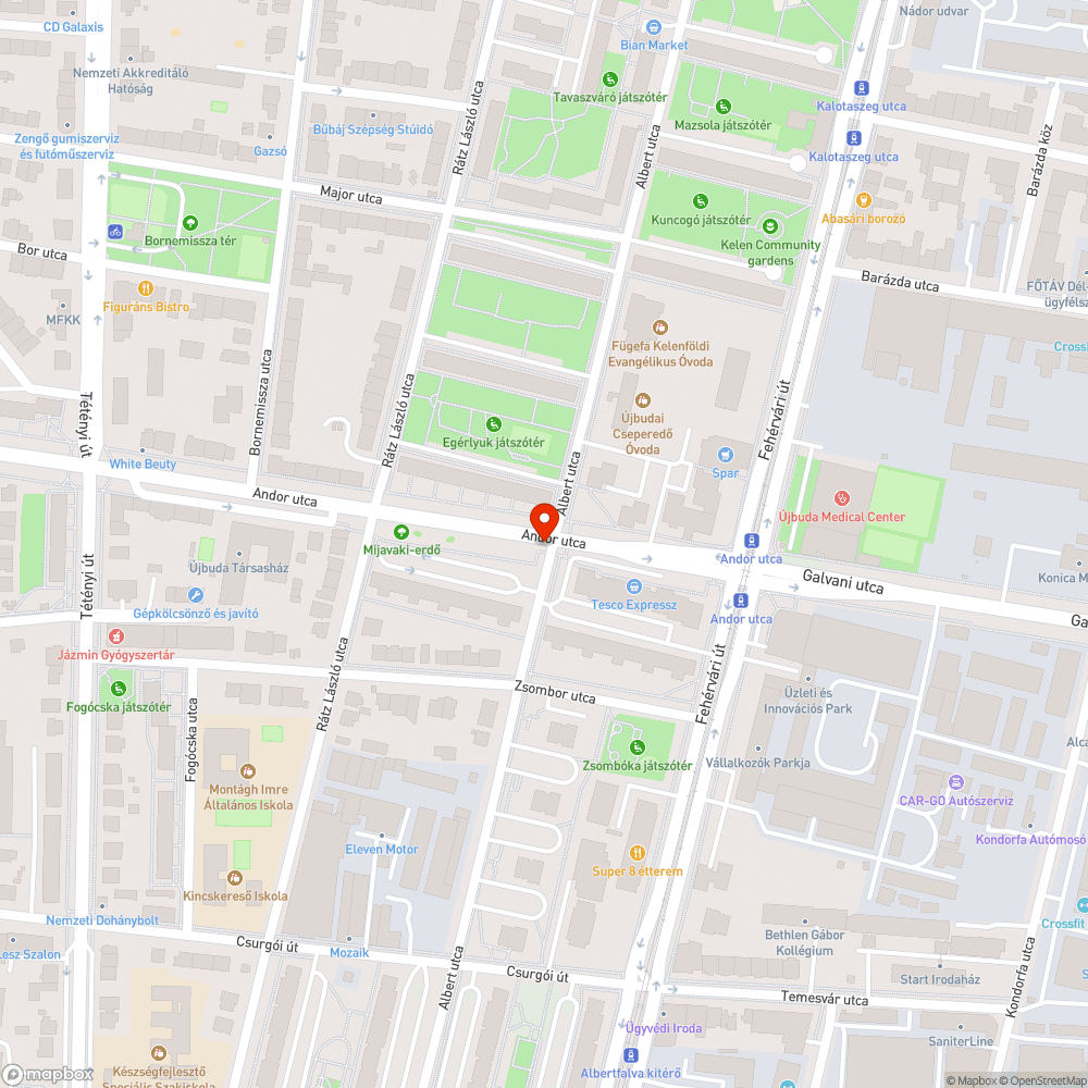 Elterülő fa lombozata akadály bejelentés helye