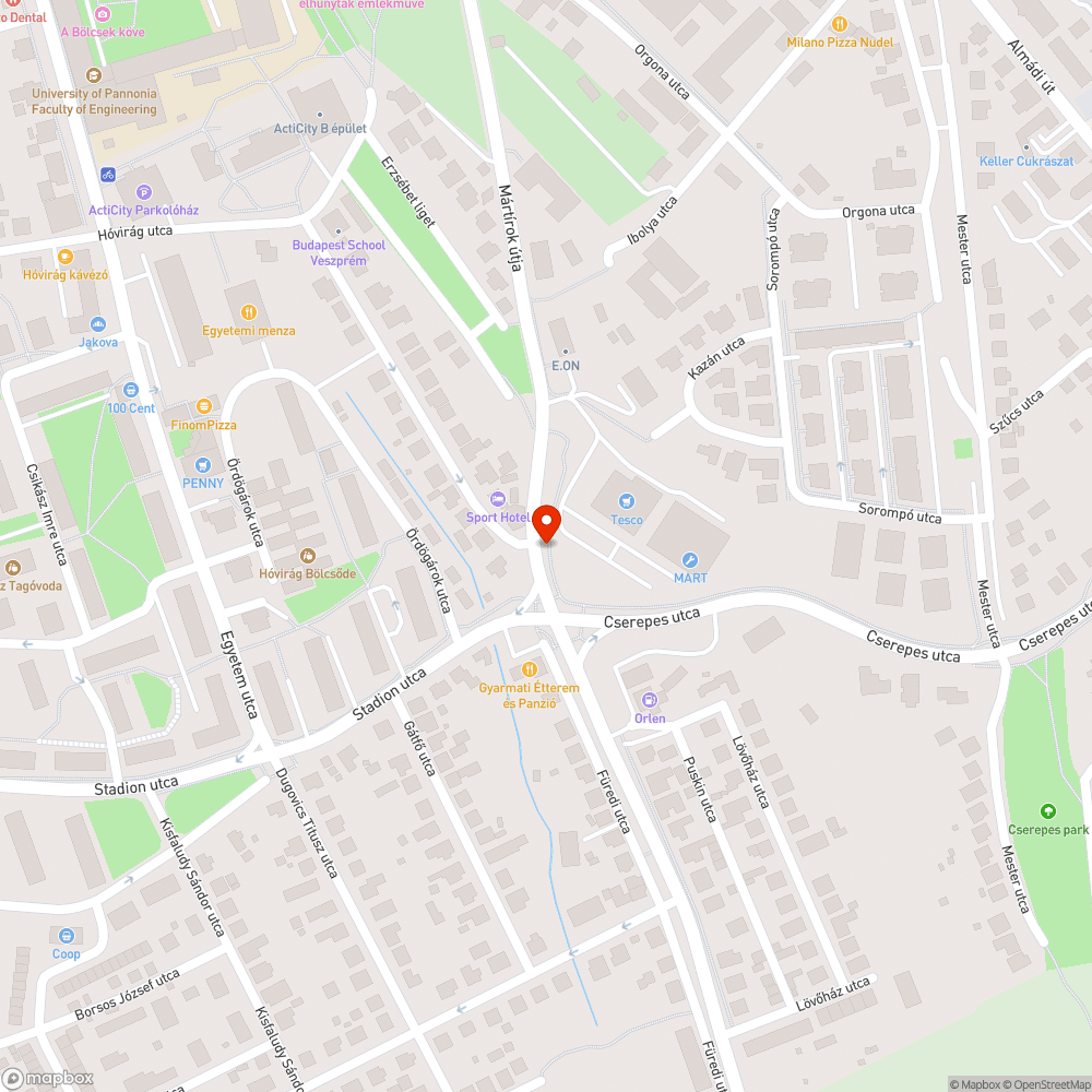 Fakó tábla bejelentés helye