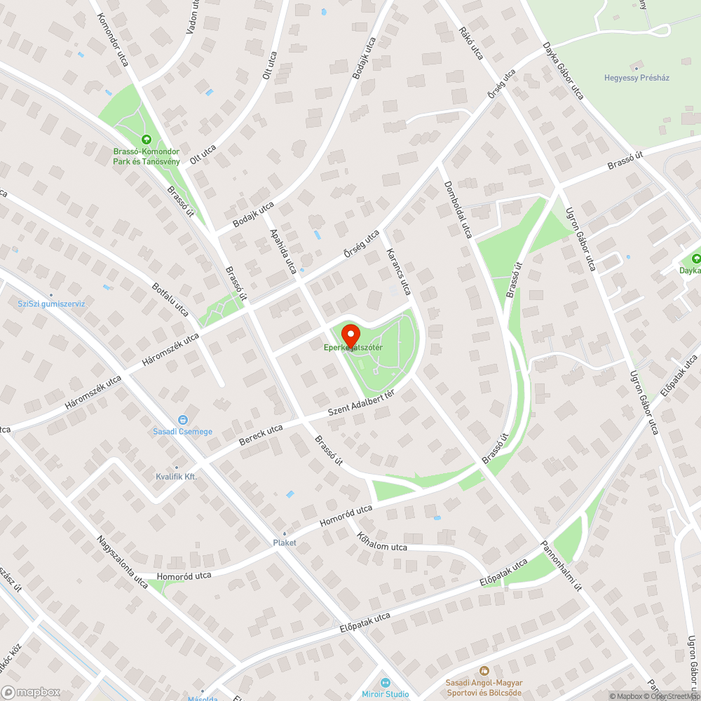 Mozgó csap bejelentés helye