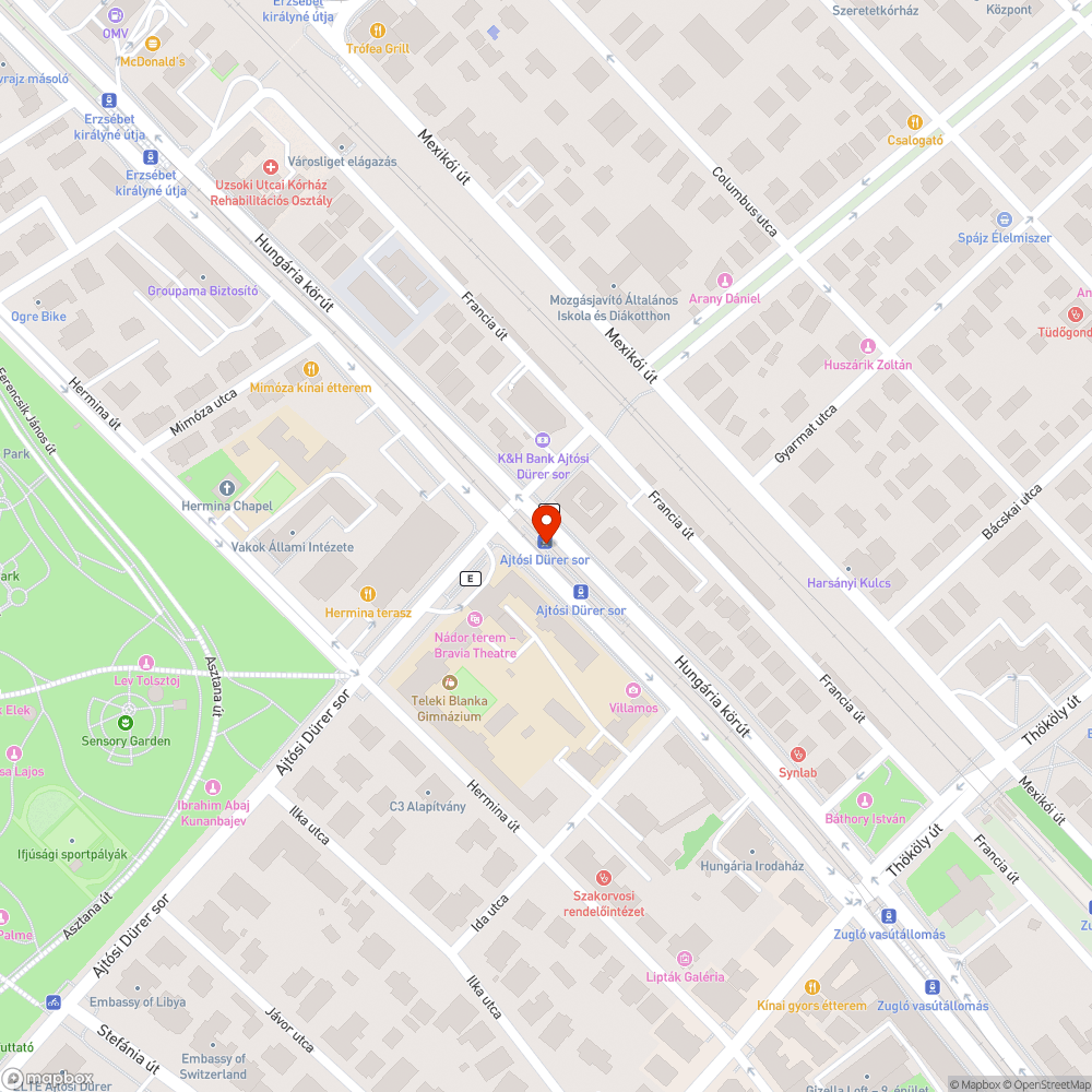 Firkás váró bejelentés helye