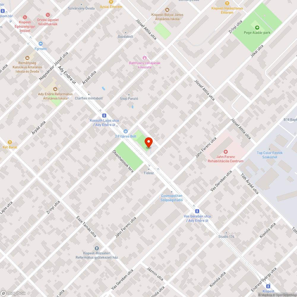 Hiányos fedél bejelentés helye