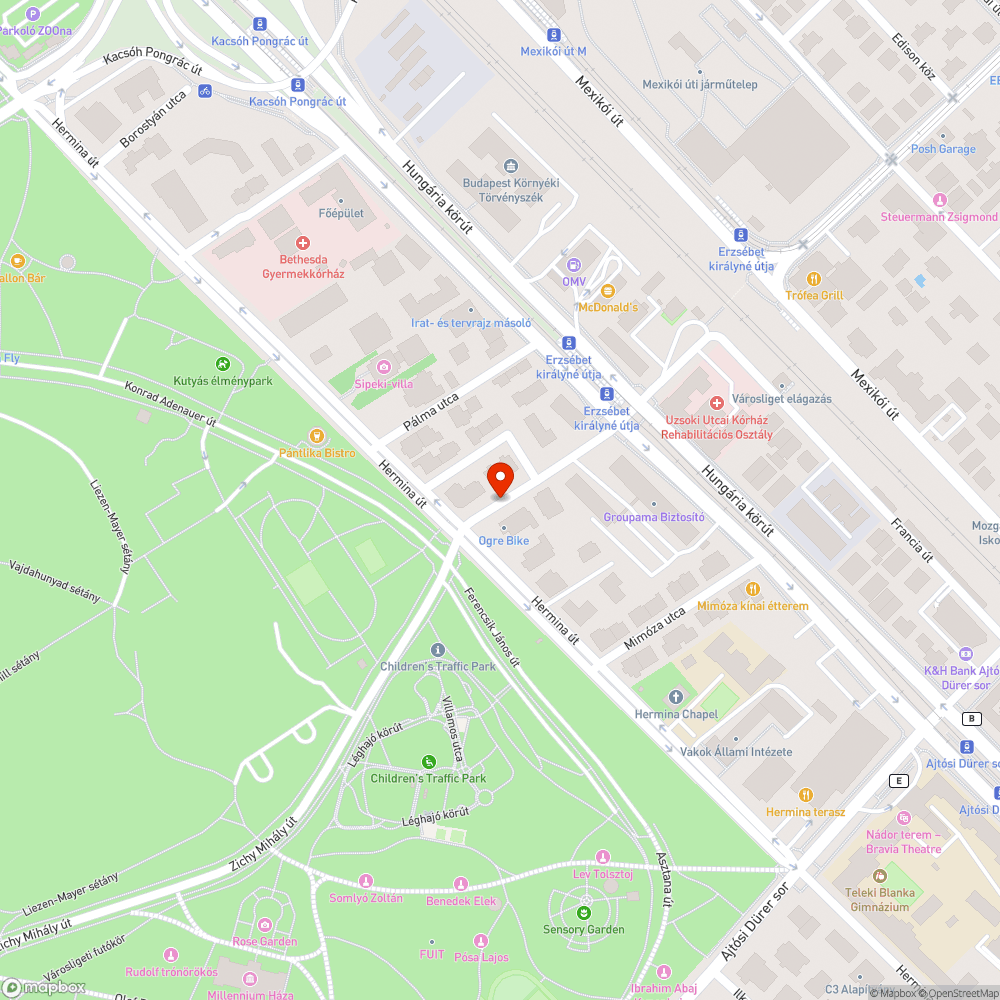 Hiányos felfestés a megállóban bejelentés helye