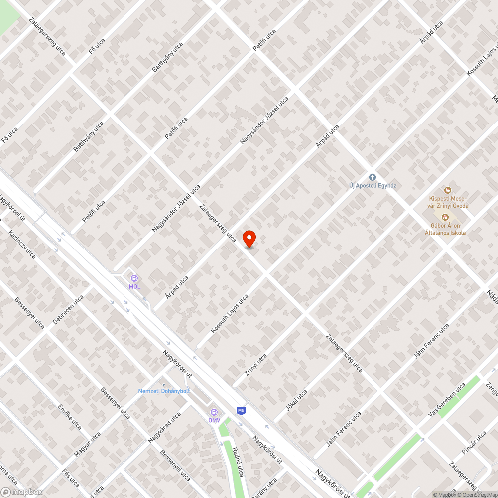 Elhagyott suzuki bejelentés helye