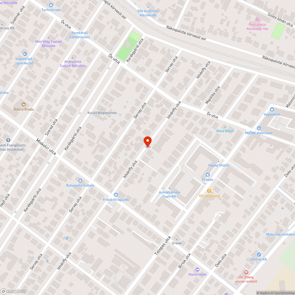 Két nagyobb botlasztó göröngy a járdán bejelentés helye