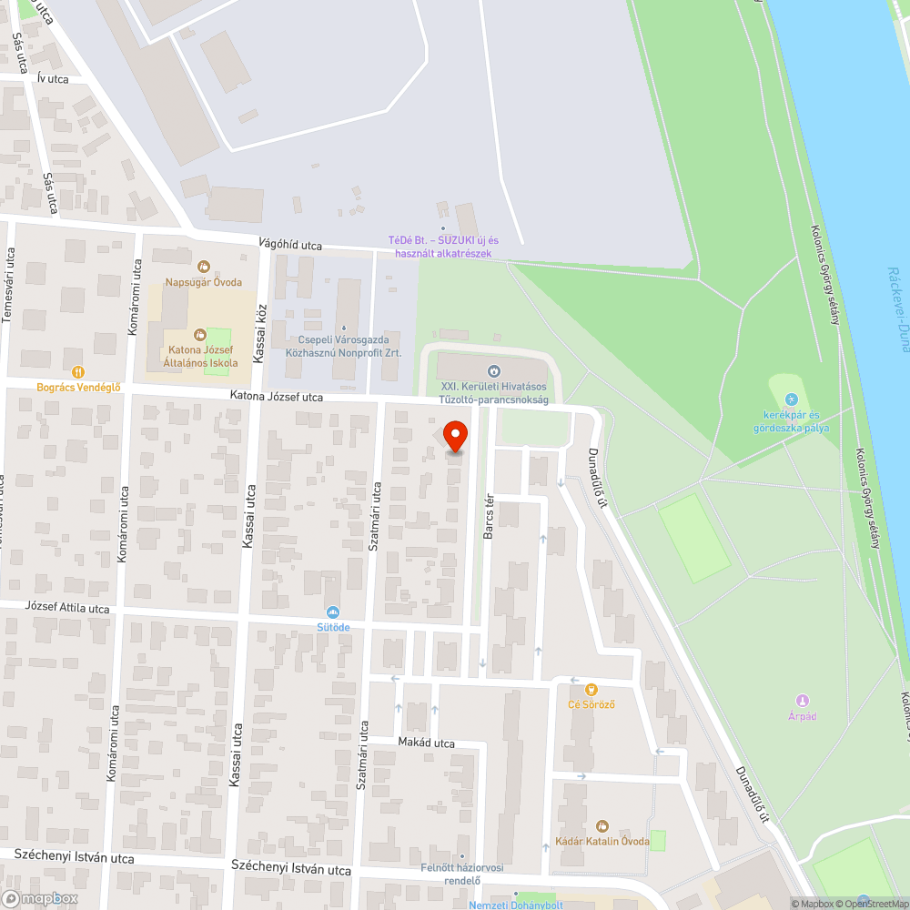 Szemétkupac bejelentés helye