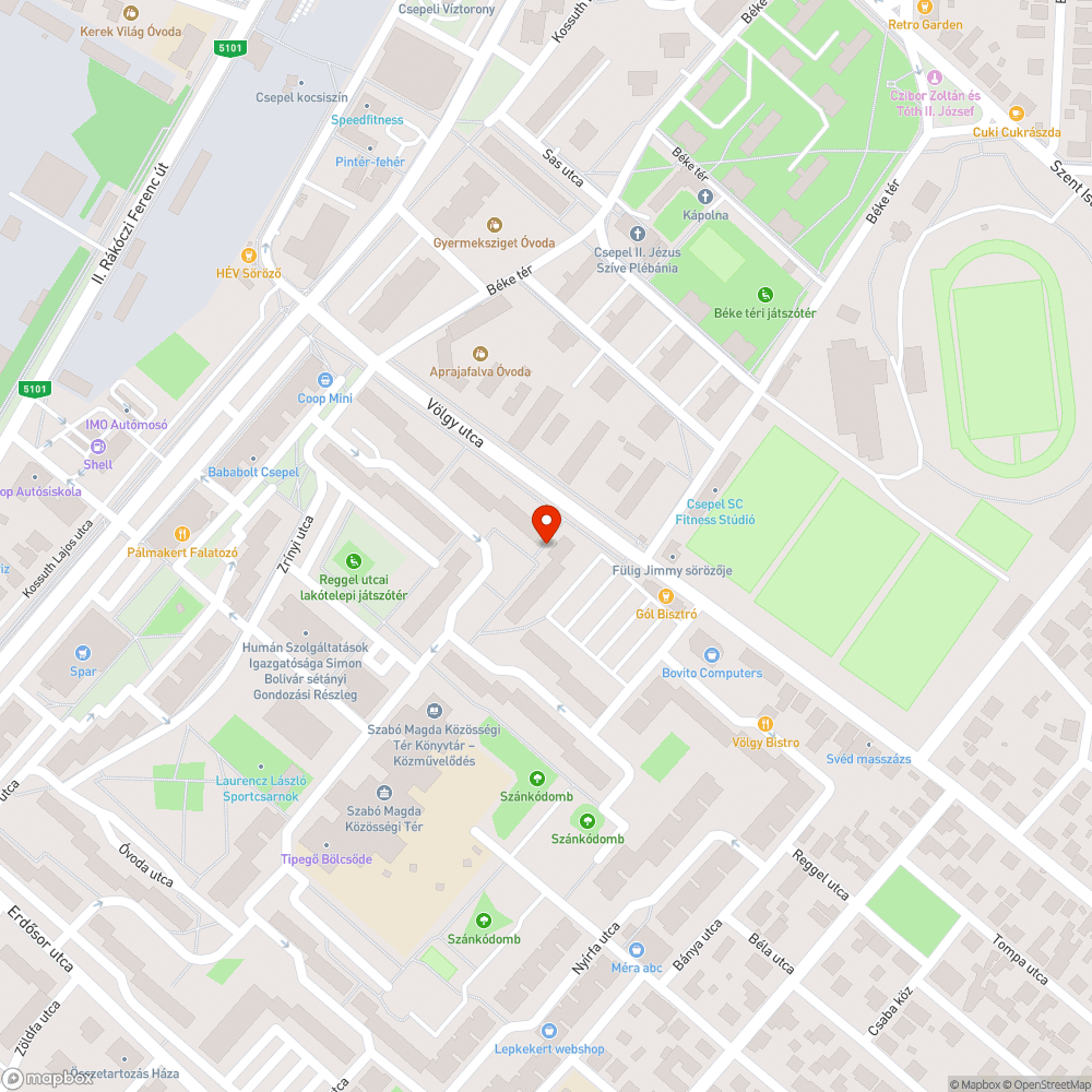 Komposzt bejelentés helye