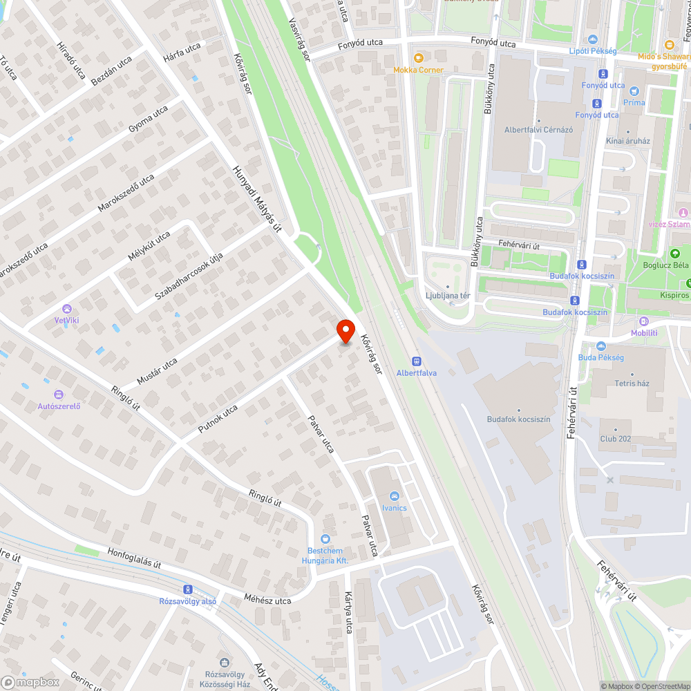 Magas gaz és benőtt járófelület az aluljárónál bejelentés helye