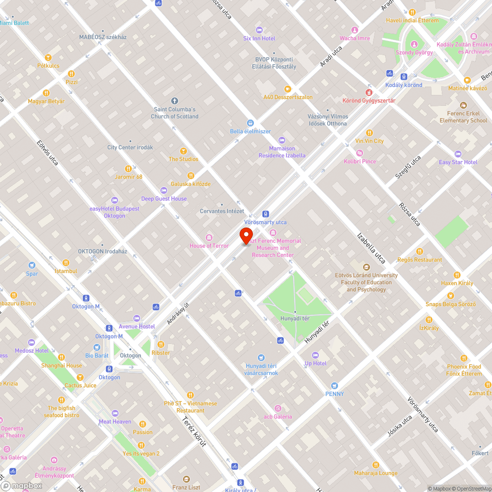 Sérült lámpa 1 bejelentés helye