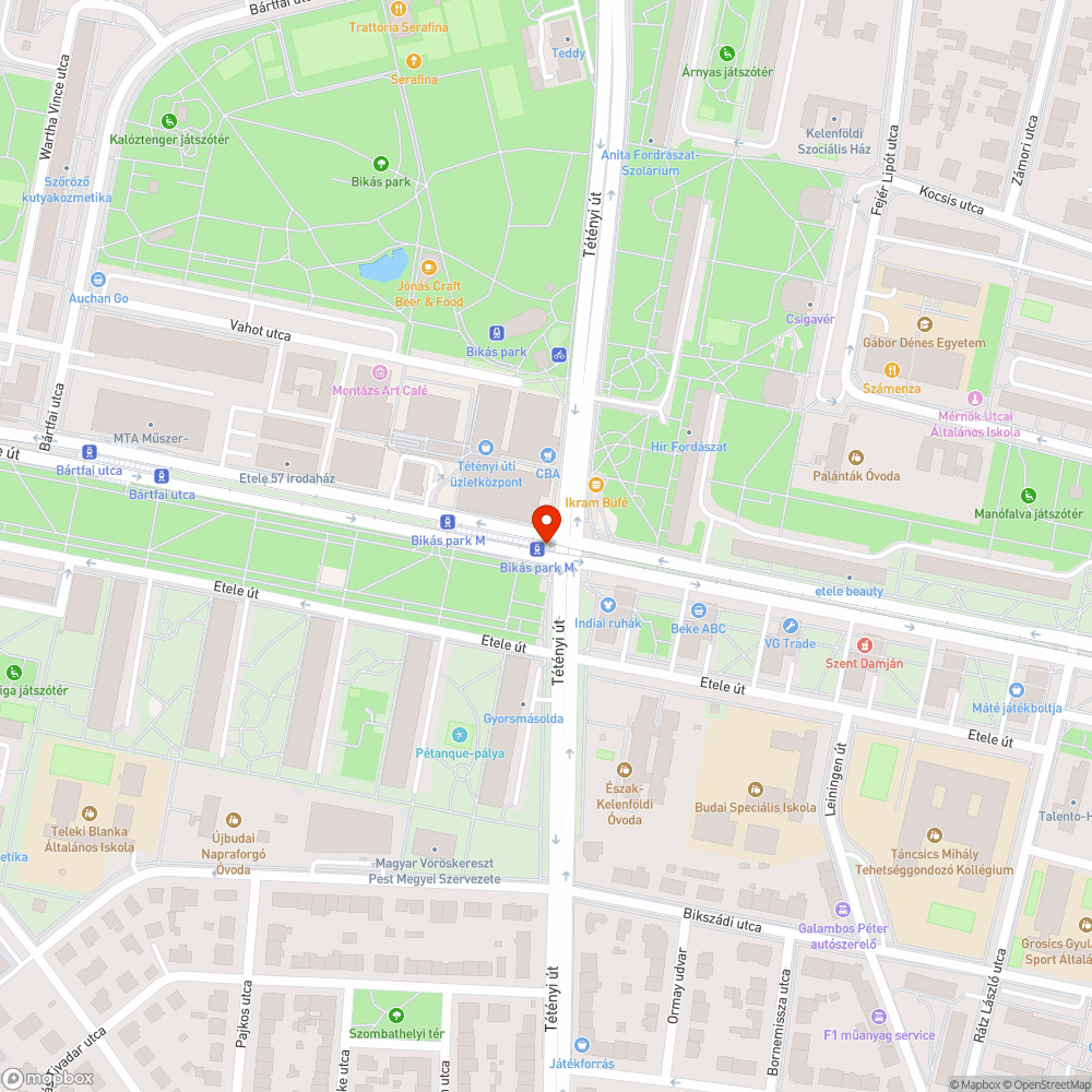 Graffiti bejelentés helye