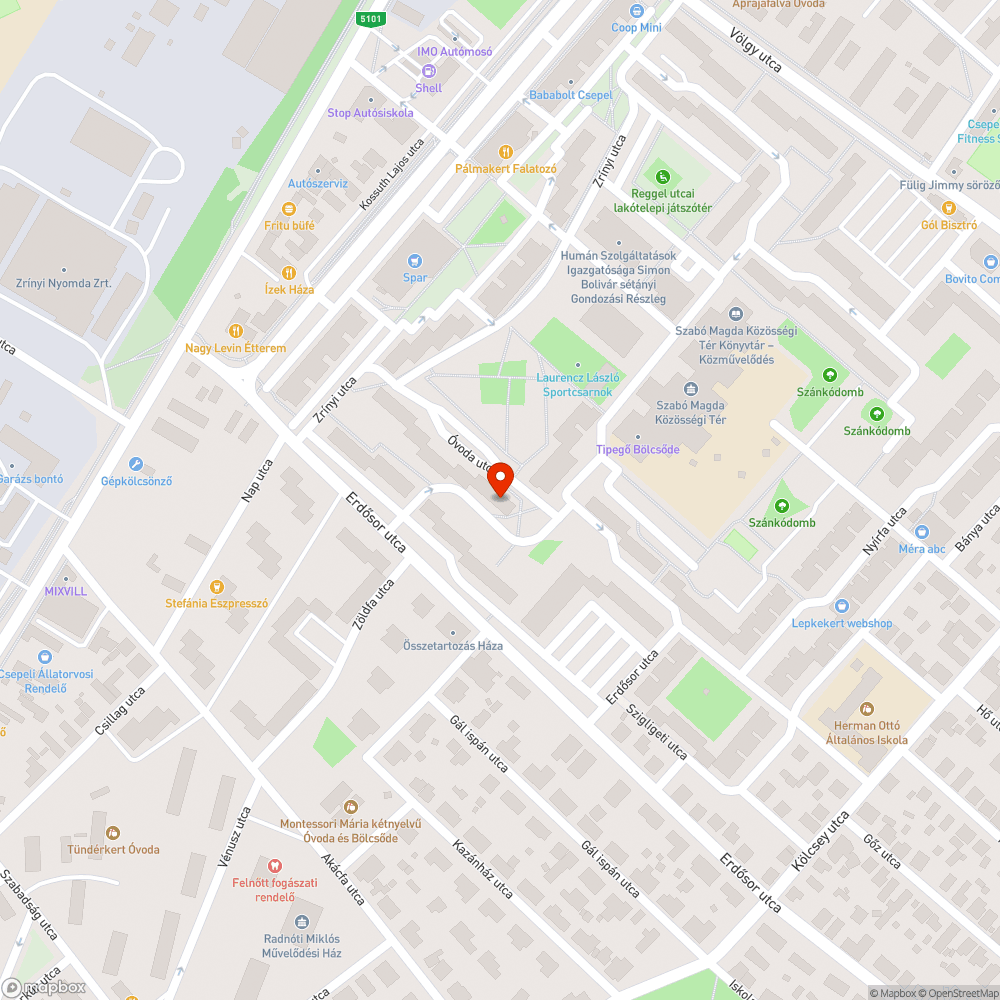 Fotel bejelentés helye