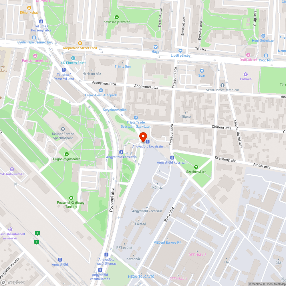 Kopott ülőfelület bejelentés helye