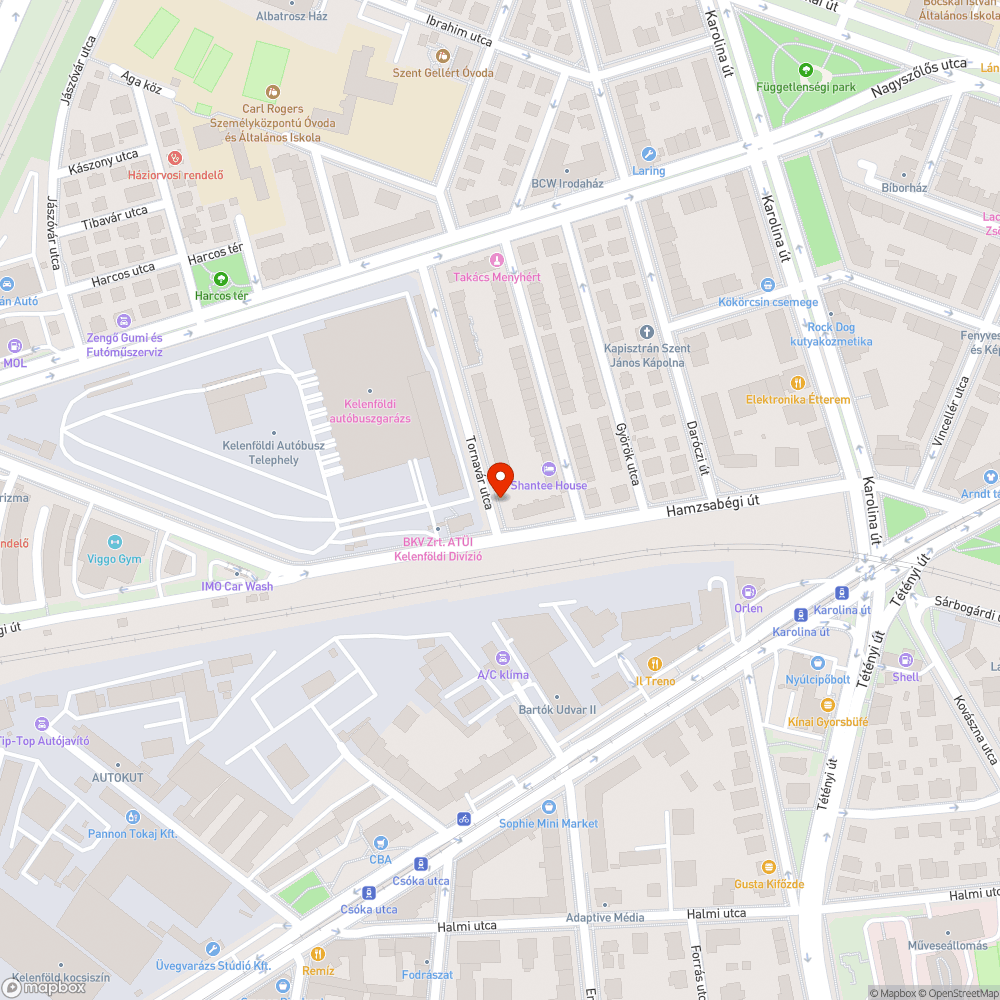 Elhagyott SLK bejelentés helye