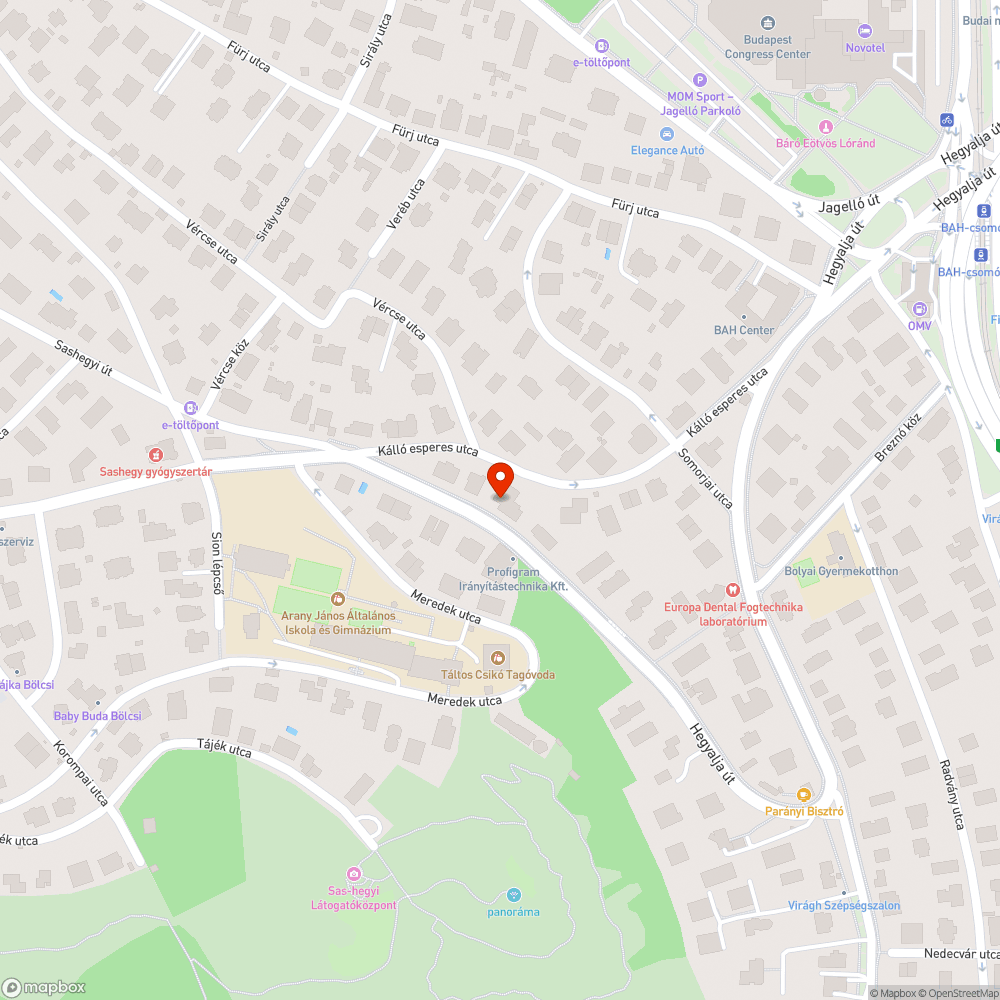 Elhagyott autók bejelentés helye