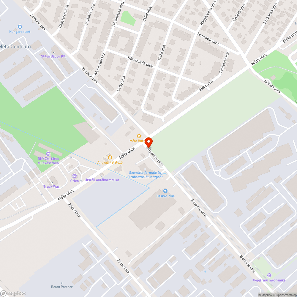 A járdát benőtte a gaz bejelentés helye