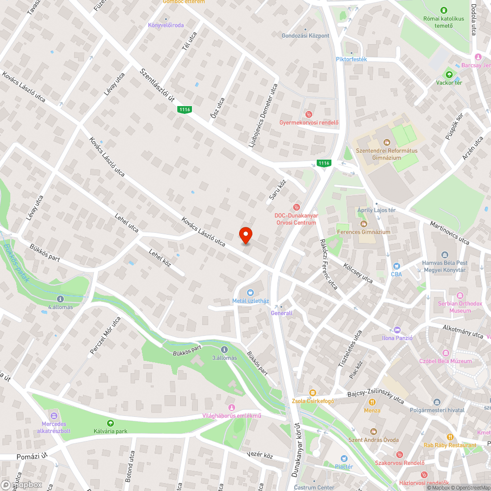 Hiányzó fa bejelentés helye