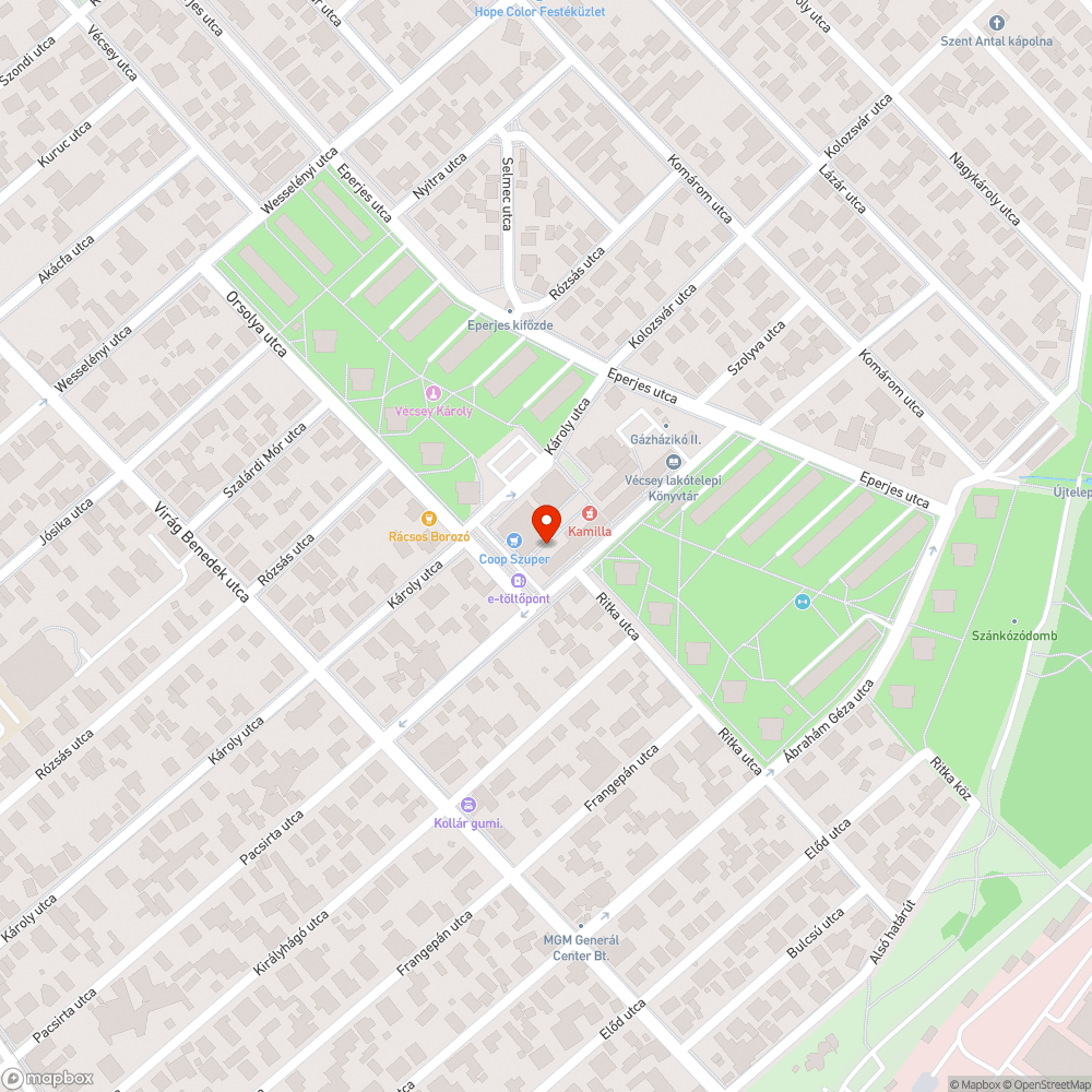 Kidöntött KRESZ tábla bejelentés helye