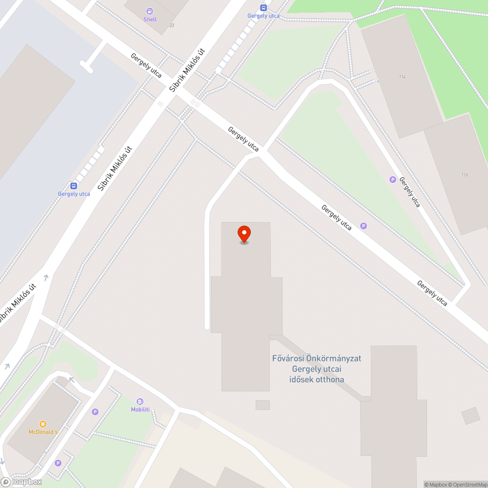 Elhagyott jármű bejelentés helye