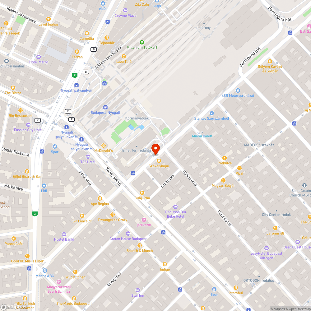 Kimozdult utcakő bejelentés helye