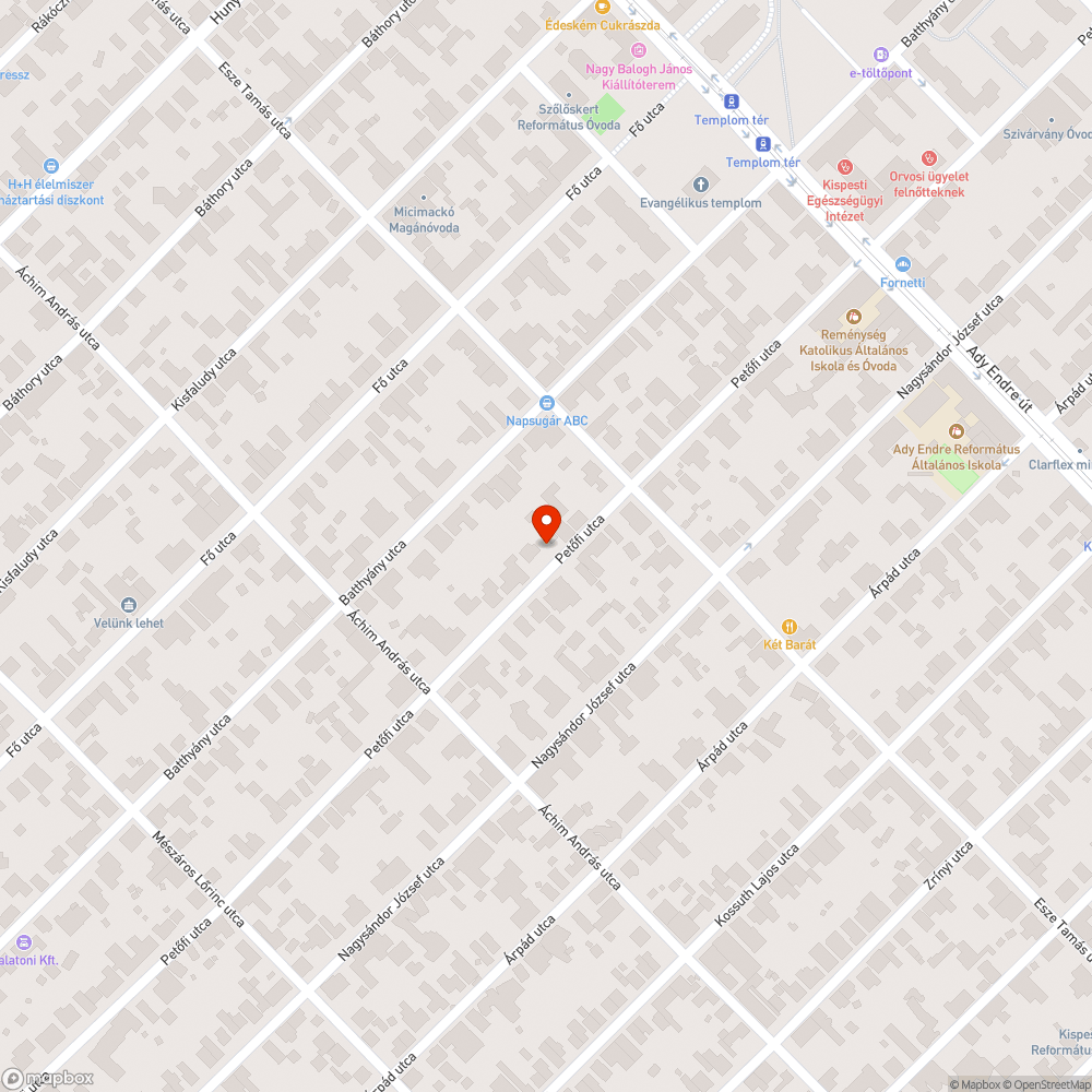 elhagyott autó bejelentés helye