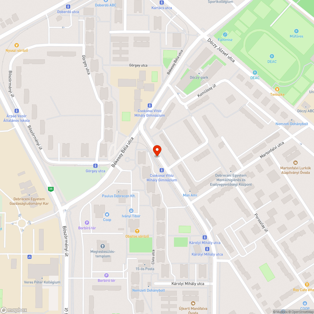 Eldugult a folyóka bejelentés helye