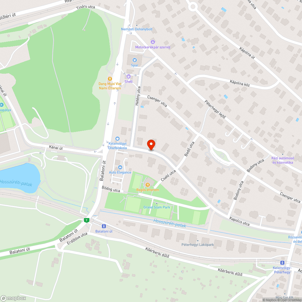 Kopott útburkolat festés bejelentés helye