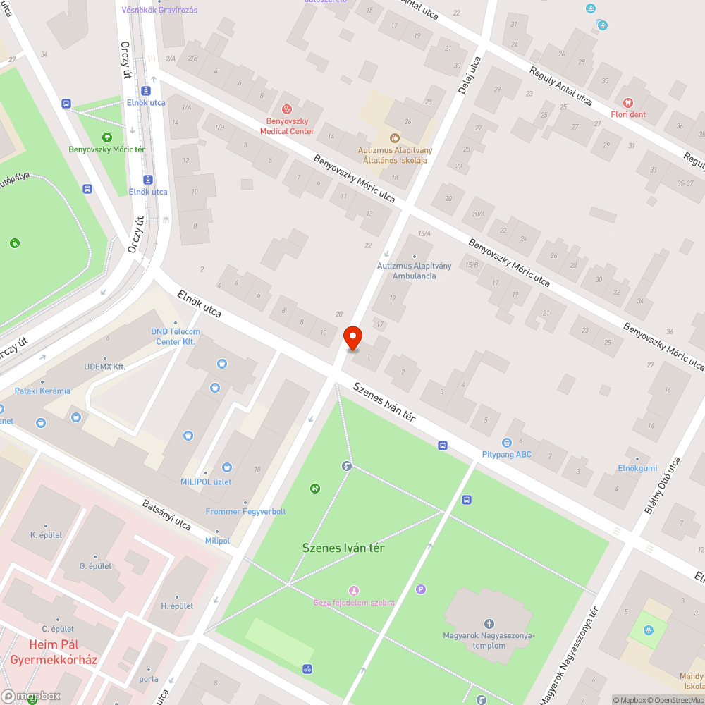 Funkció nélküli fatámasz bejelentés helye