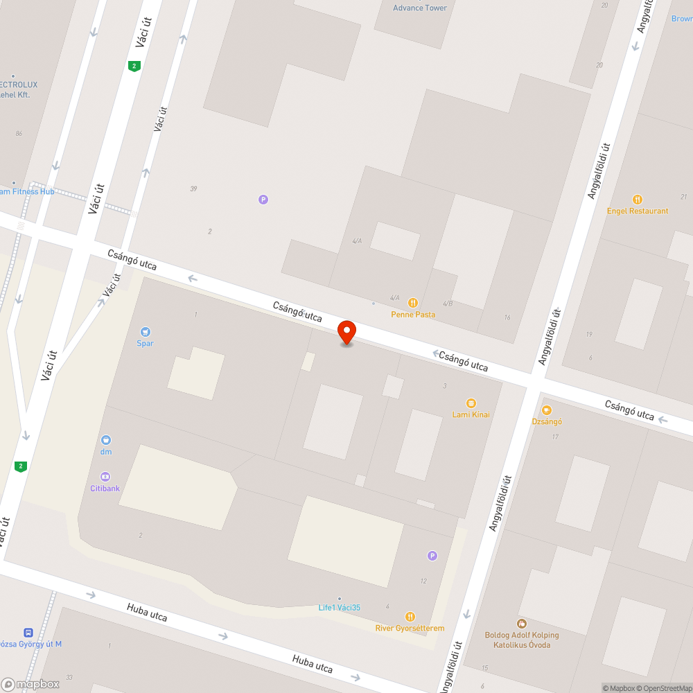 Kiömlött festék a járdán és úttesten bejelentés helye