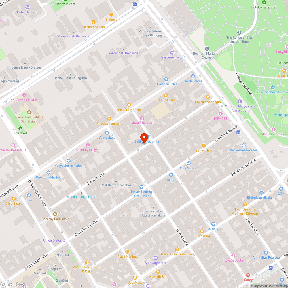 Több kupac szemét bejelentés helye