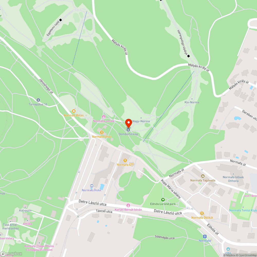 Sérült pad bejelentés helye