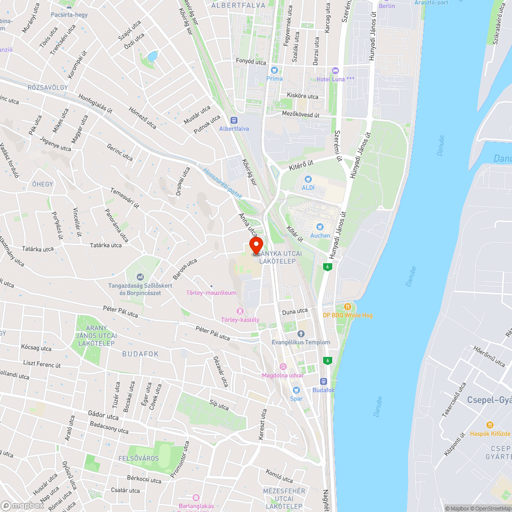 Megrongált ivókút bejelentés helye